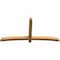 Ekena Millwork Bellingham Rough Sawn Timber Gable Bracket, Western Red Cedar, 84"W x 42"H x 4"D x 4"F, 12/12 Pitch GBW084X42X0404BEL00RWR - alternate 5